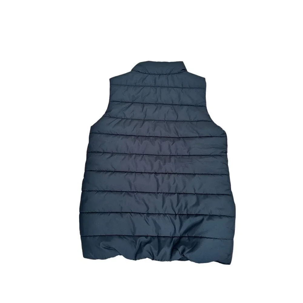 Puma Padded Puffer Vest Black/Red/White Size M